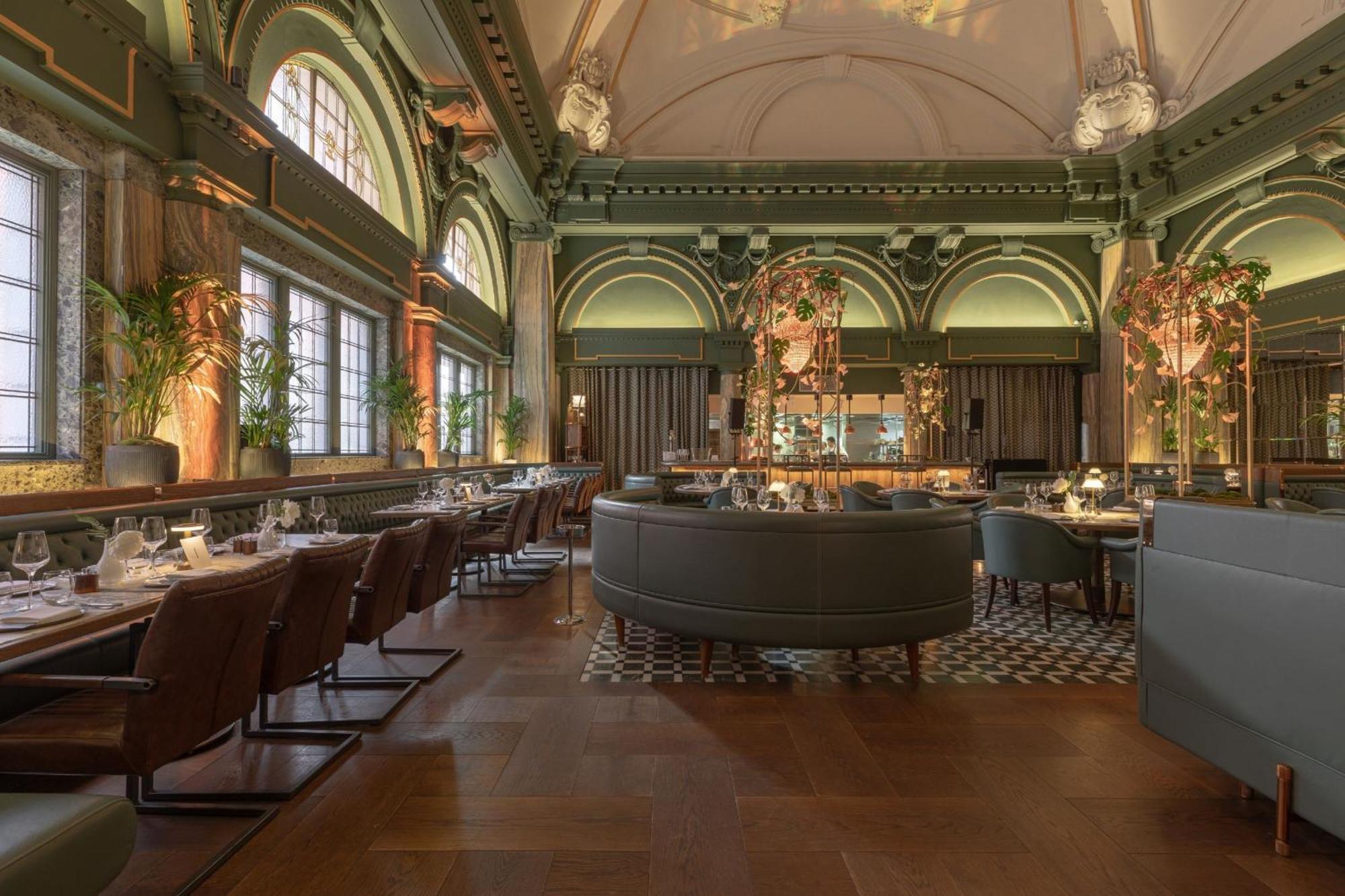 Stock Exchange Hotel Manchester Exteriör bild The interior of the restaurant