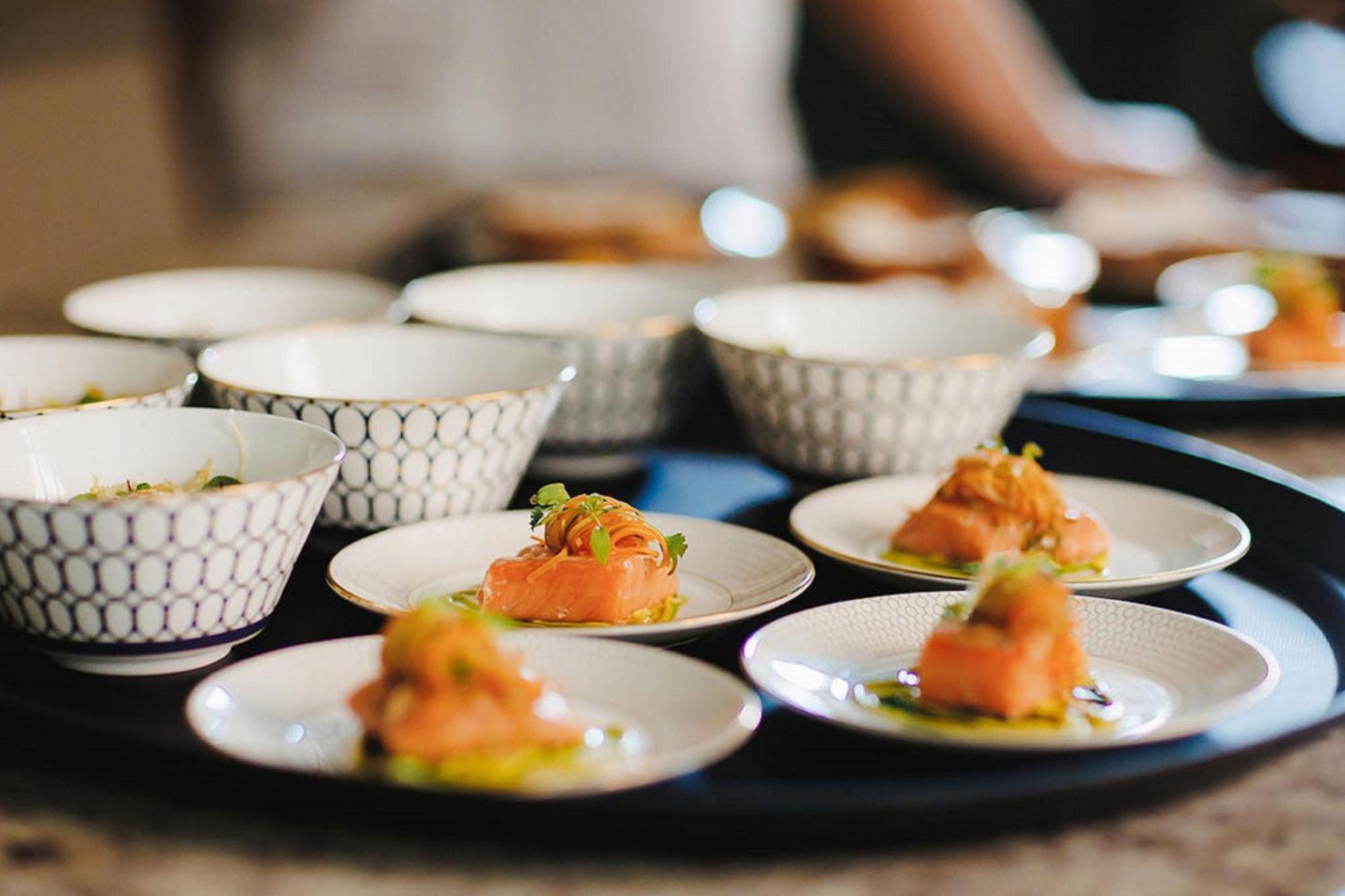Stock Exchange Hotel Manchester Exteriör bild Salmon prepared for a party