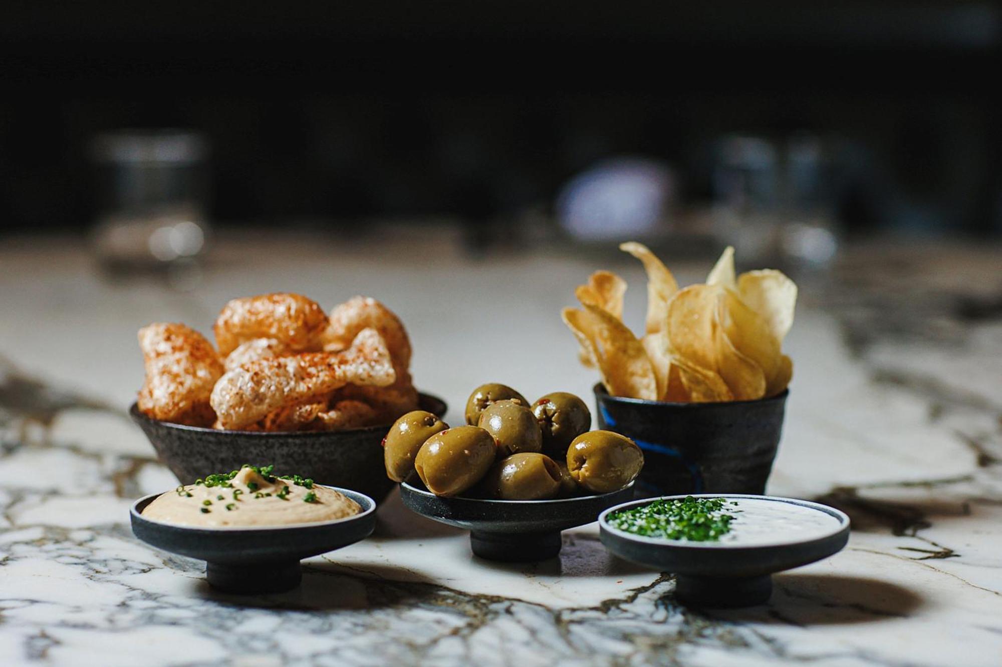 Stock Exchange Hotel Manchester Exteriör bild A selection of tapas