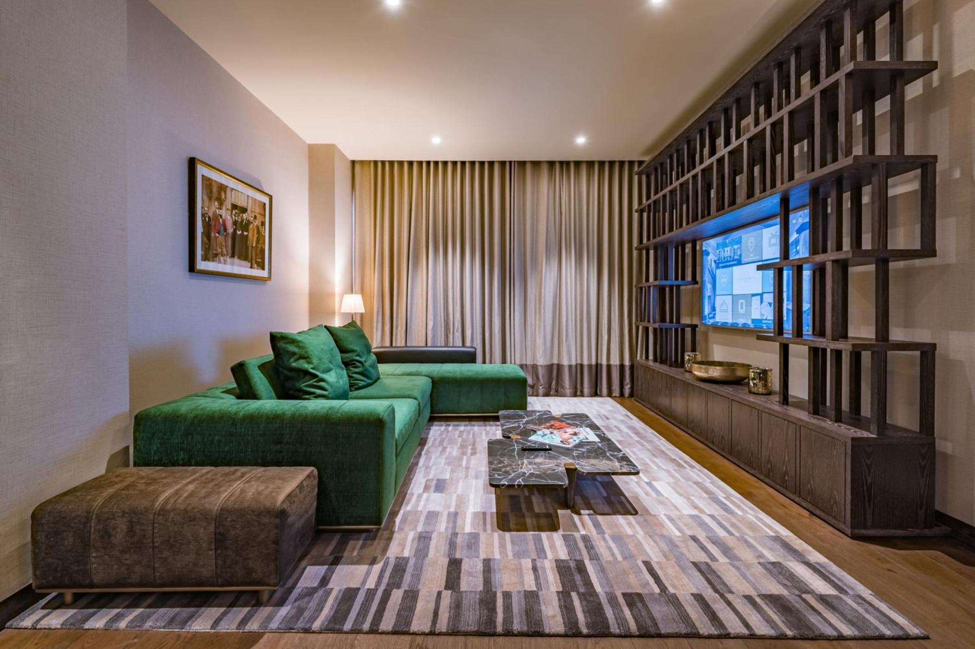 Stock Exchange Hotel Manchester Exteriör bild A living room in a private house